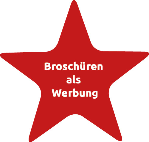 Broschüren Werbung