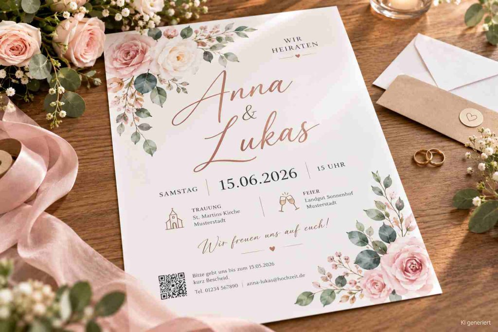 Hochzeitsplakat gestalten 1 hochzeits-plakate-erstellen