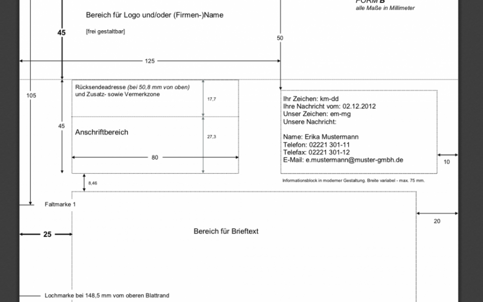 Einen Geschäftsbrief anlegen - Einen Geschäftsbrief anlegen