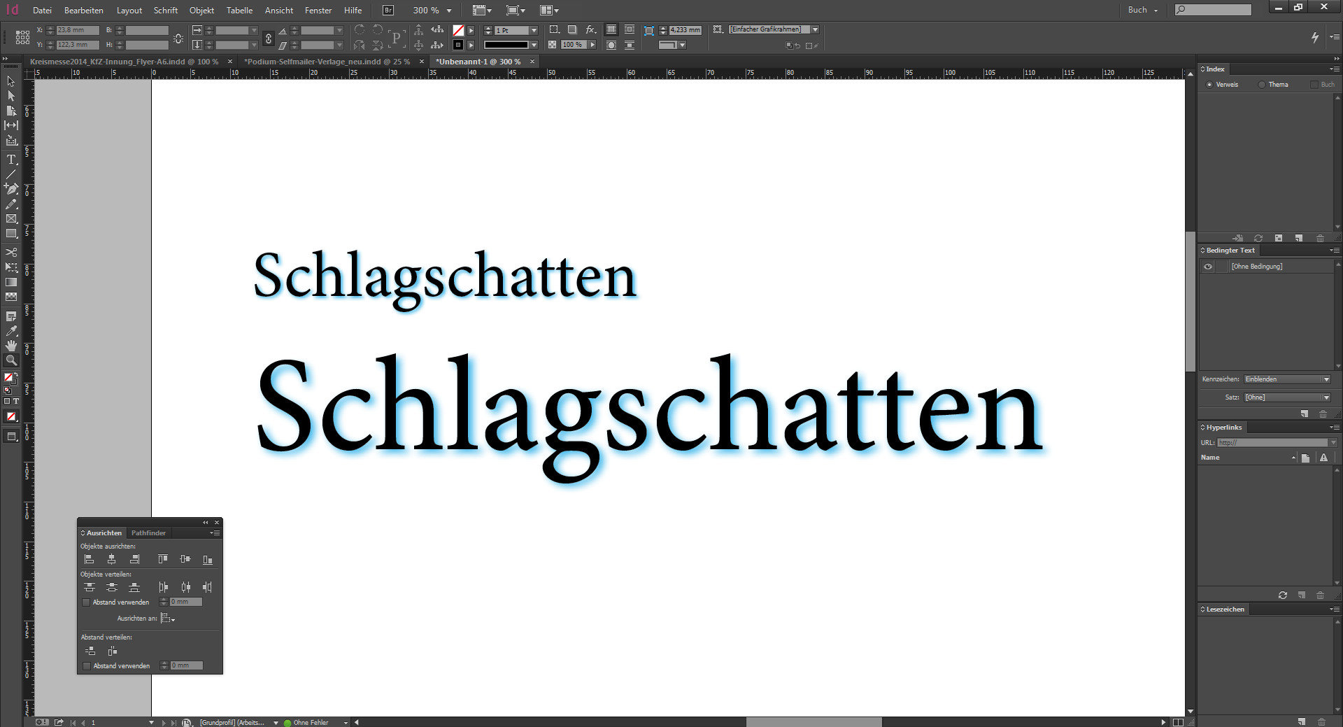 Neuerungen InDesign CC 2014 - indesign-cc-2014_effekte Neuerungen InDesign CC 2014 - Schlagschatten erstellen im InDesign CC