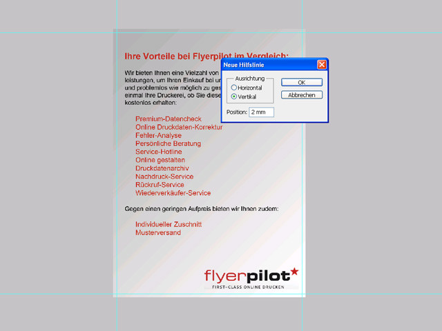 Tutorial Einen Flyer Mit Photoshop Erstellen Und Bei Flyerpilot Drucken