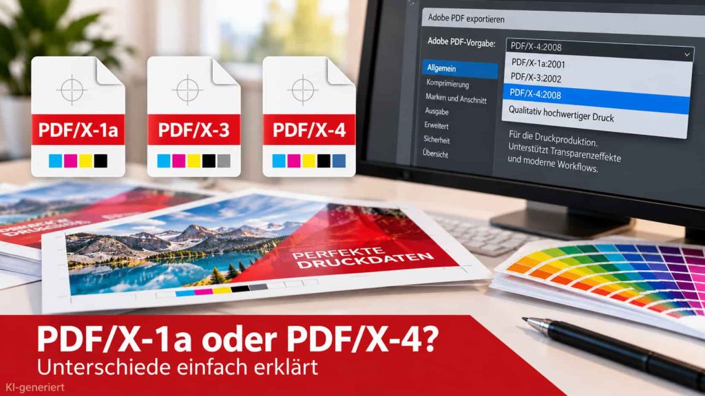 PDF/X-1a oder PDF/X-4? Welcher PDF-Standard ist für den Druck besser? 1 PDF_X-Standards im Druckworkflow