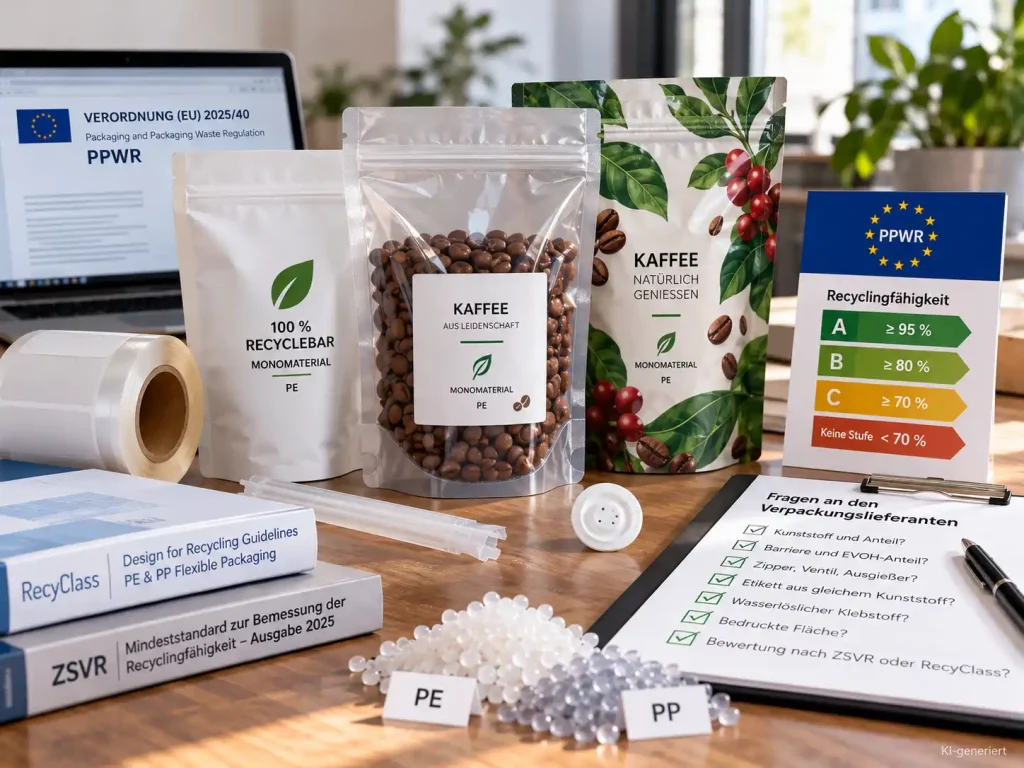 Verpackungsregulierung und Recycling