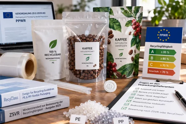 Verpackungsregulierung und Recycling