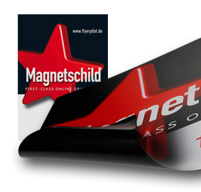 Auto-Magnetschild