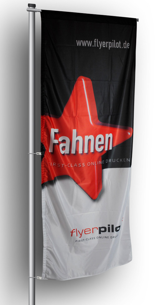 Fahne für Ausleger-Fahnenmast